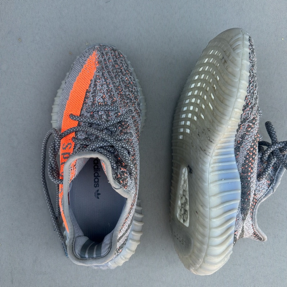 Adidas Kids Sneakers - Gray and Orange